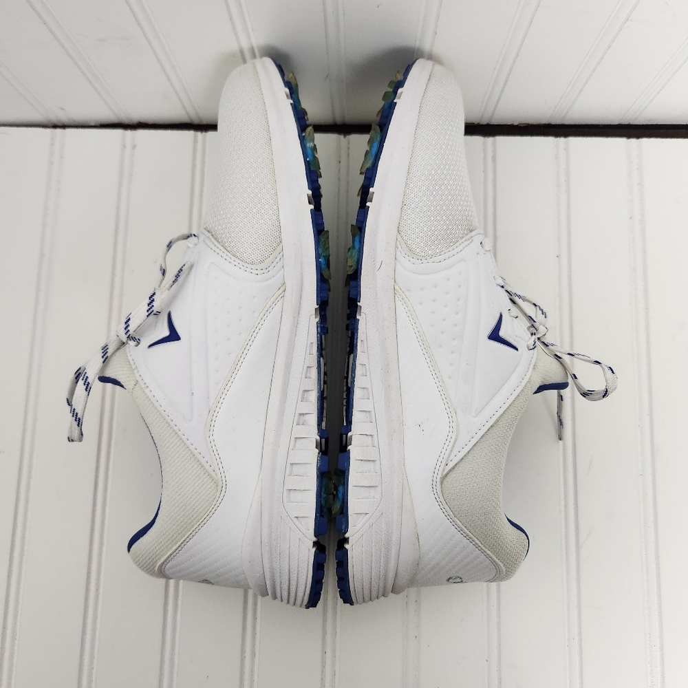 Callaway Imperial Mens Size 10.5 Blue/White Lace Up Athletic Golf Shoes CG123WB - Picture 7 of 16